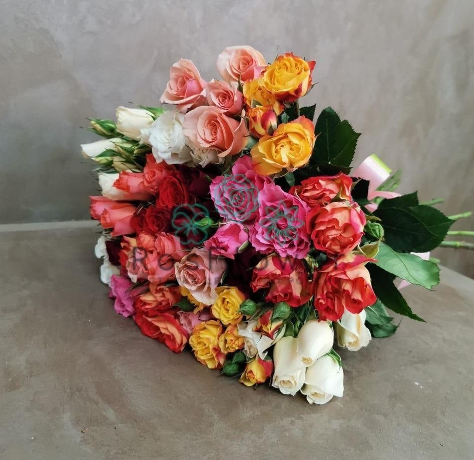 Букет цветов из: Розы в Ярославской Краснодарский край