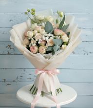 Букет цветов из:  Розы и Лизиантусы #REPLACE_PRED# Ярославской Краснодарский край
