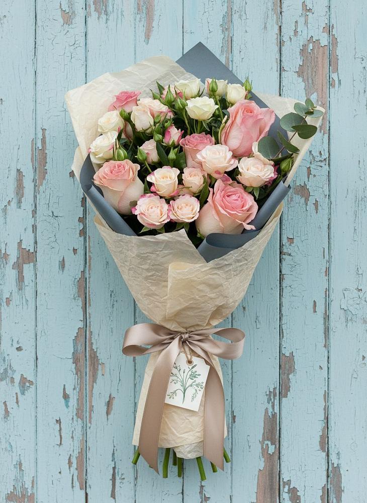 Букет цветов из: Розы в Ярославской Краснодарский край