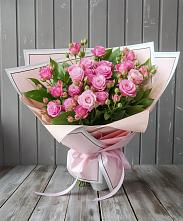 Букет Розовый кустик #REPLACE_PRED# Ярославской Краснодарский край