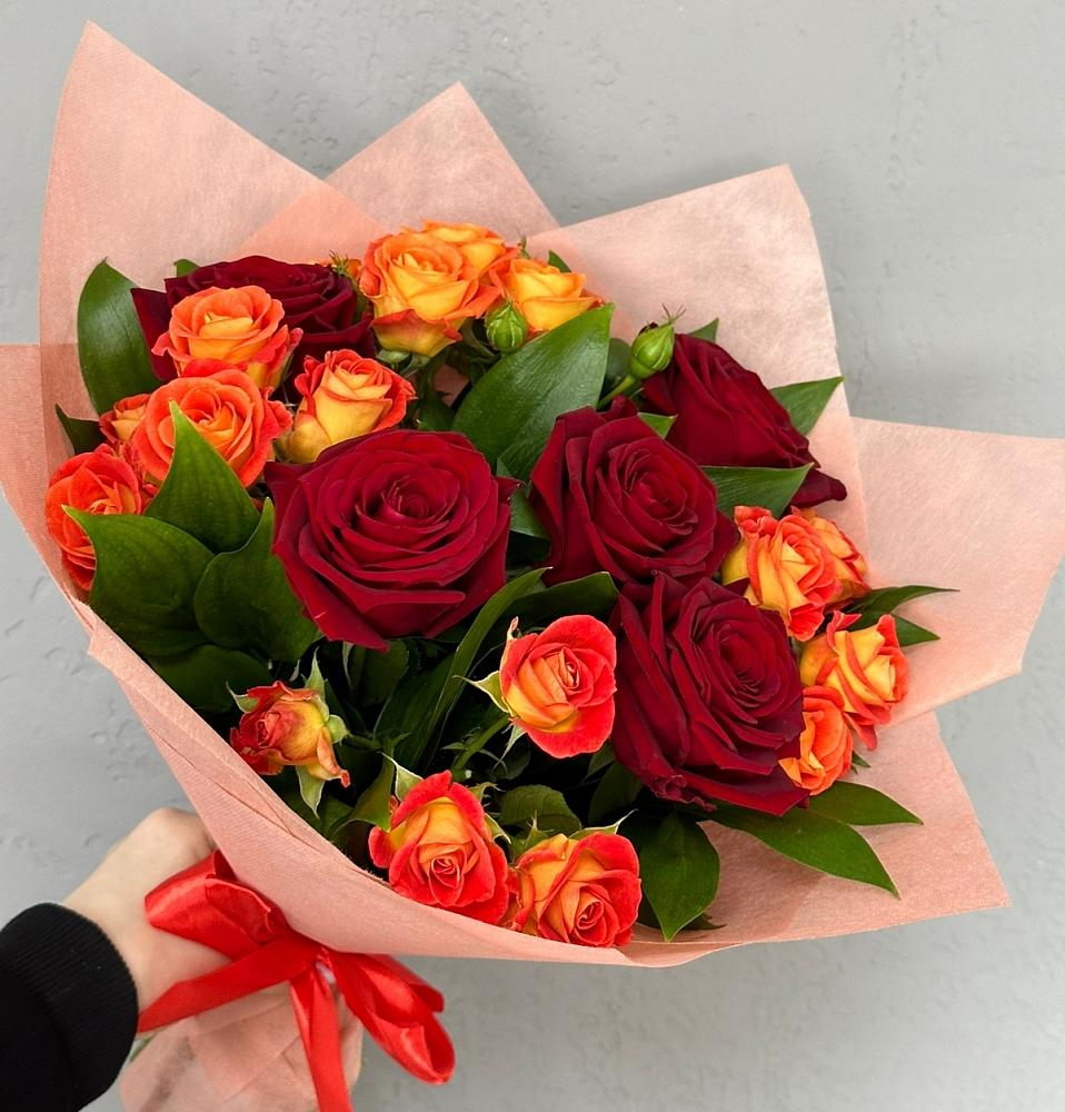 Букет Любовь и восторг в Ярославской Краснодарский край