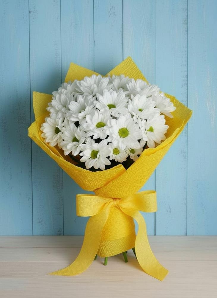 Букет цветов из: Хризантемы в Ярославской Краснодарский край