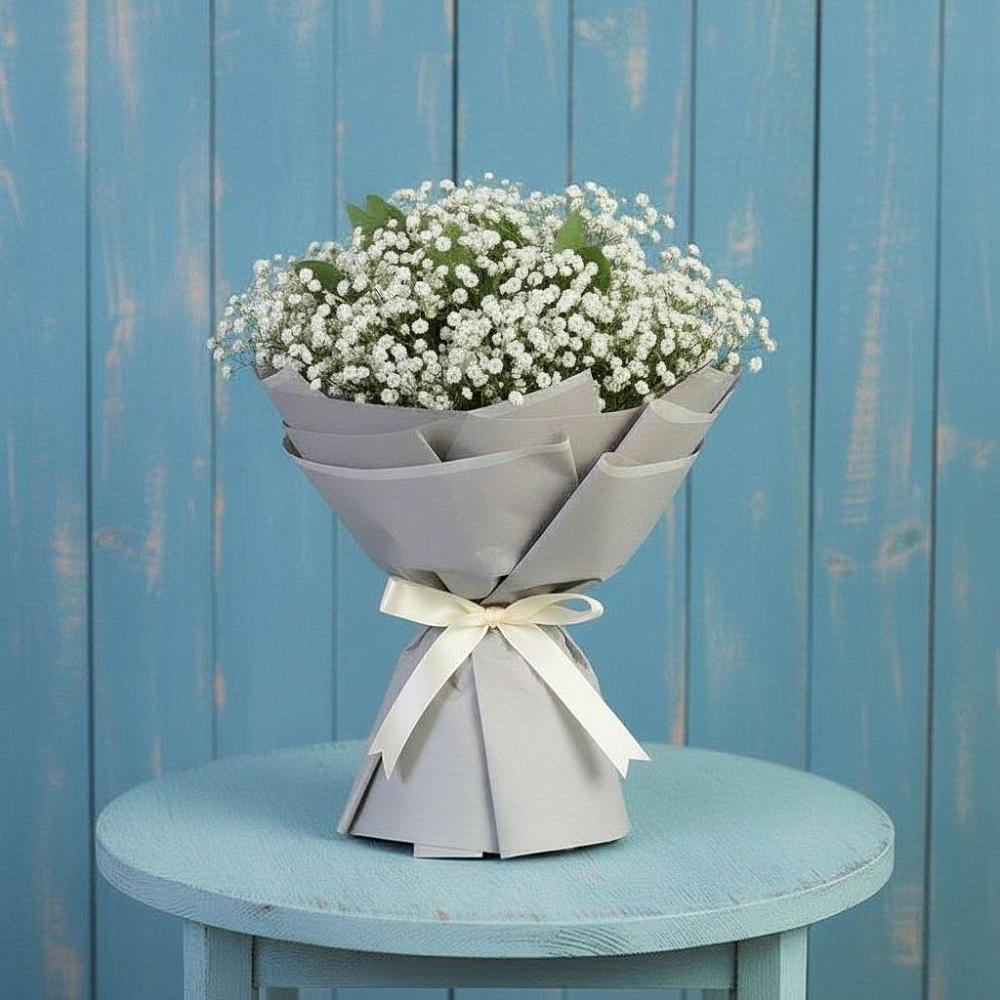 Букет цветов из: Гипсофила в Ярославской Краснодарский край