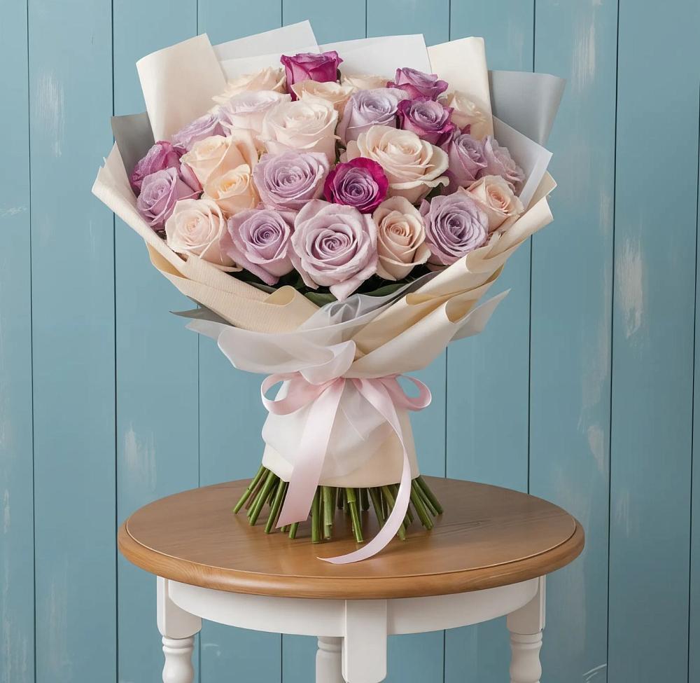 Букет цветов из: Розы в Ярославской Краснодарский край