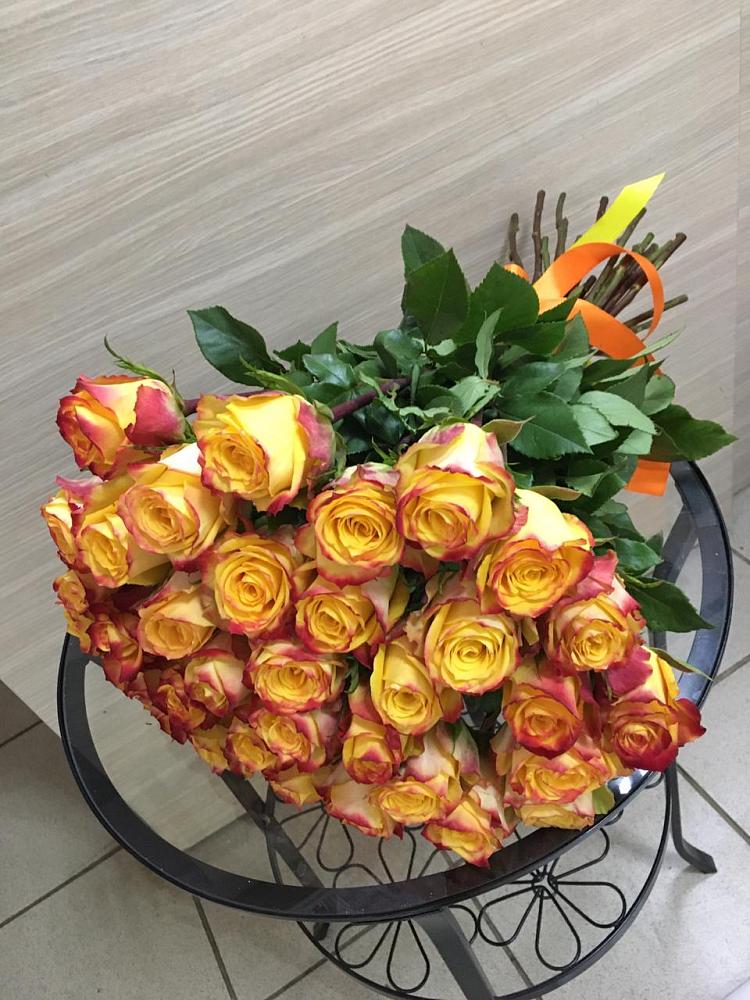 Букет Желтые розы в Ярославской Краснодарский край