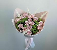 Букет цветов из:  Розы и Хризантемы в Ярославской Краснодарский край