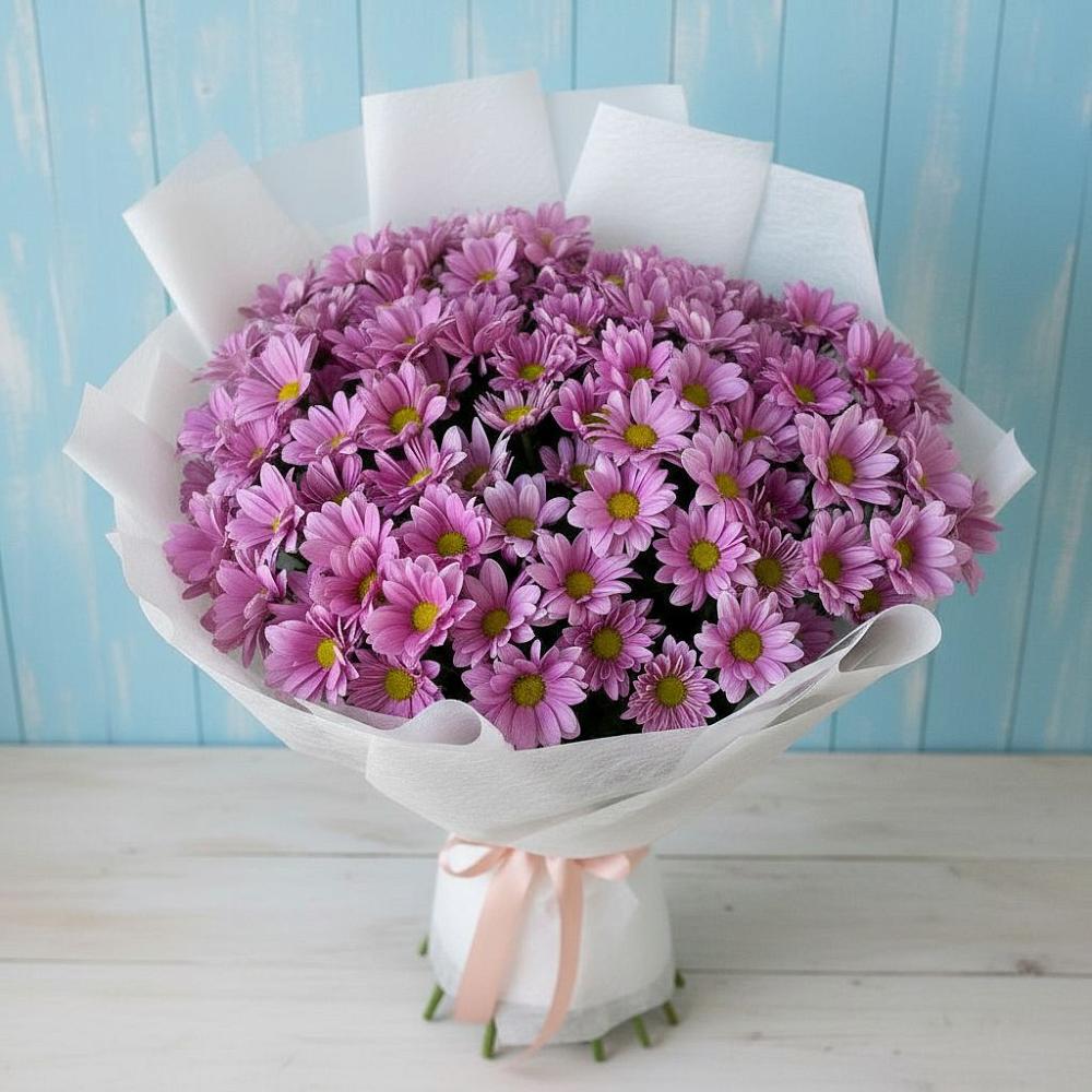 Букет цветов из: Хризантемы в Ярославской Краснодарский край