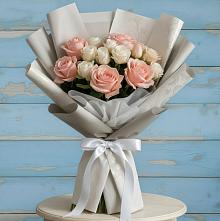 Букет цветов из:  Розы в Ярославской Краснодарский край