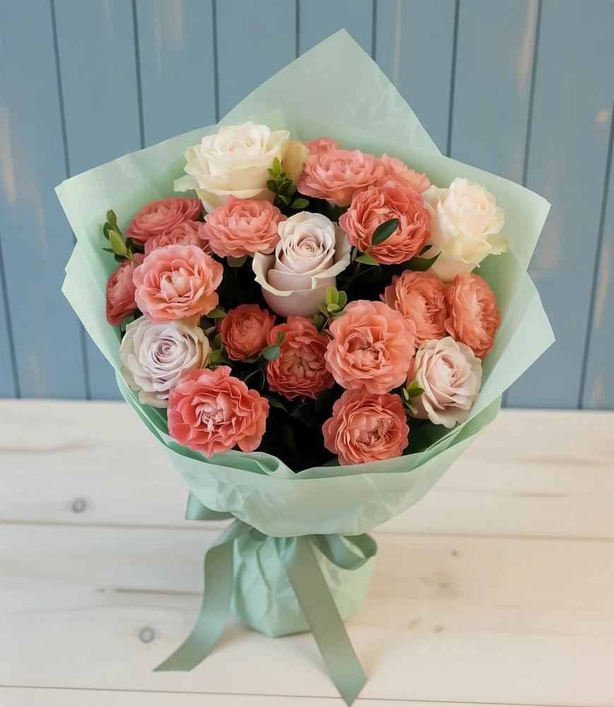 Букет цветов из: Розы в Ярославской Краснодарский край