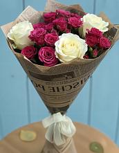 Букет цветов из:  Розы в Ярославской Краснодарский край