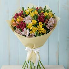 Букет цветов из:  Альстромерии в Ярославской Краснодарский край