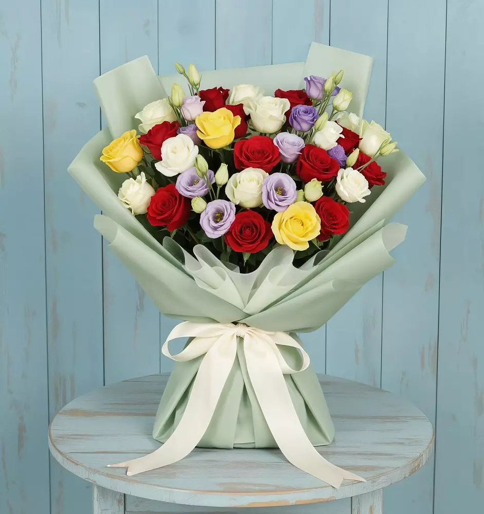 Букет цветов из: Розы в Ярославской Краснодарский край