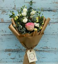 Букет цветов из:  Розы и Лизиантусы #REPLACE_PRED# Ярославской Краснодарский край