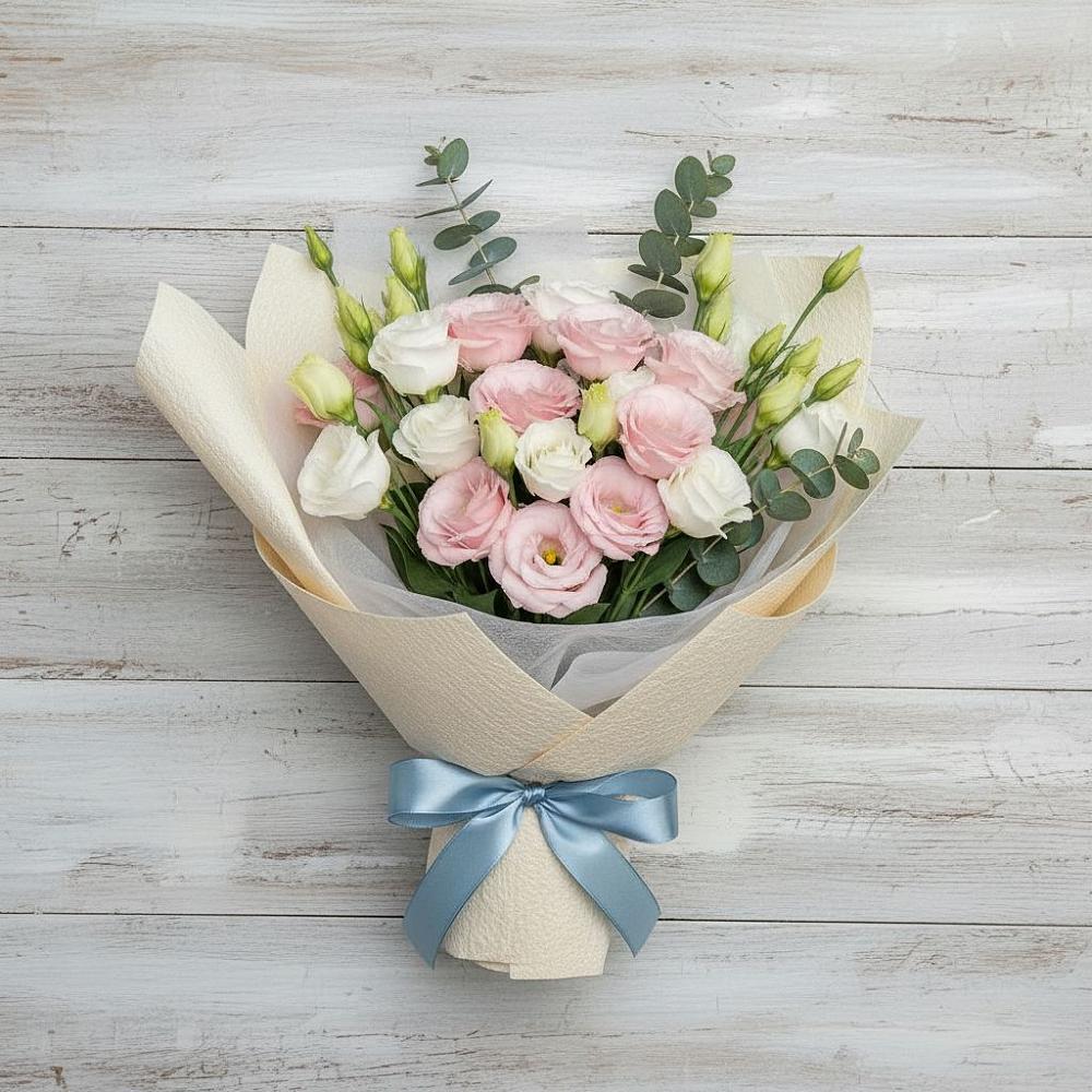 Букет цветов из: Лизиантусы в Ярославской Краснодарский край